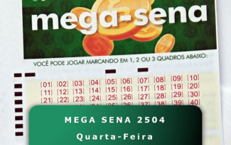 Resultado da Mega Sena 2504 - Quarta - 27/07/2022