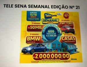 TELE SENA SEMANAL PREMIADA