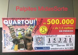 Resultado de hoje da Federal