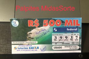 Resultado de hoje da Federal