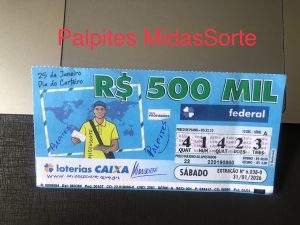 Resultado de hoje da federal