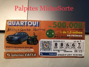 Resultado de hoje da federal