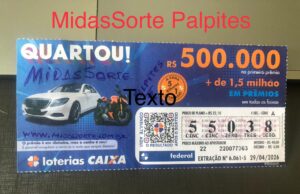 Palpites Loteria Federal