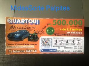 resultado sorteio da Federal de hoje