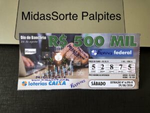 Resultado sorteio da federal
